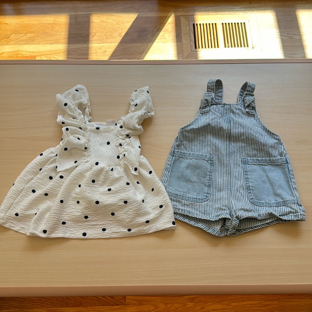 zara 9-12mo bundle 💙🤍